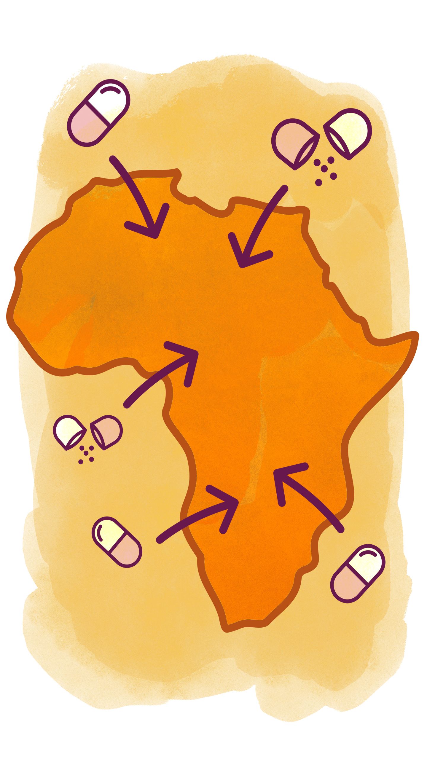 In most of sub-Saharan Africa, pharmaceutical imports comprise as much as 70 to 90 percent of drugs consumed.