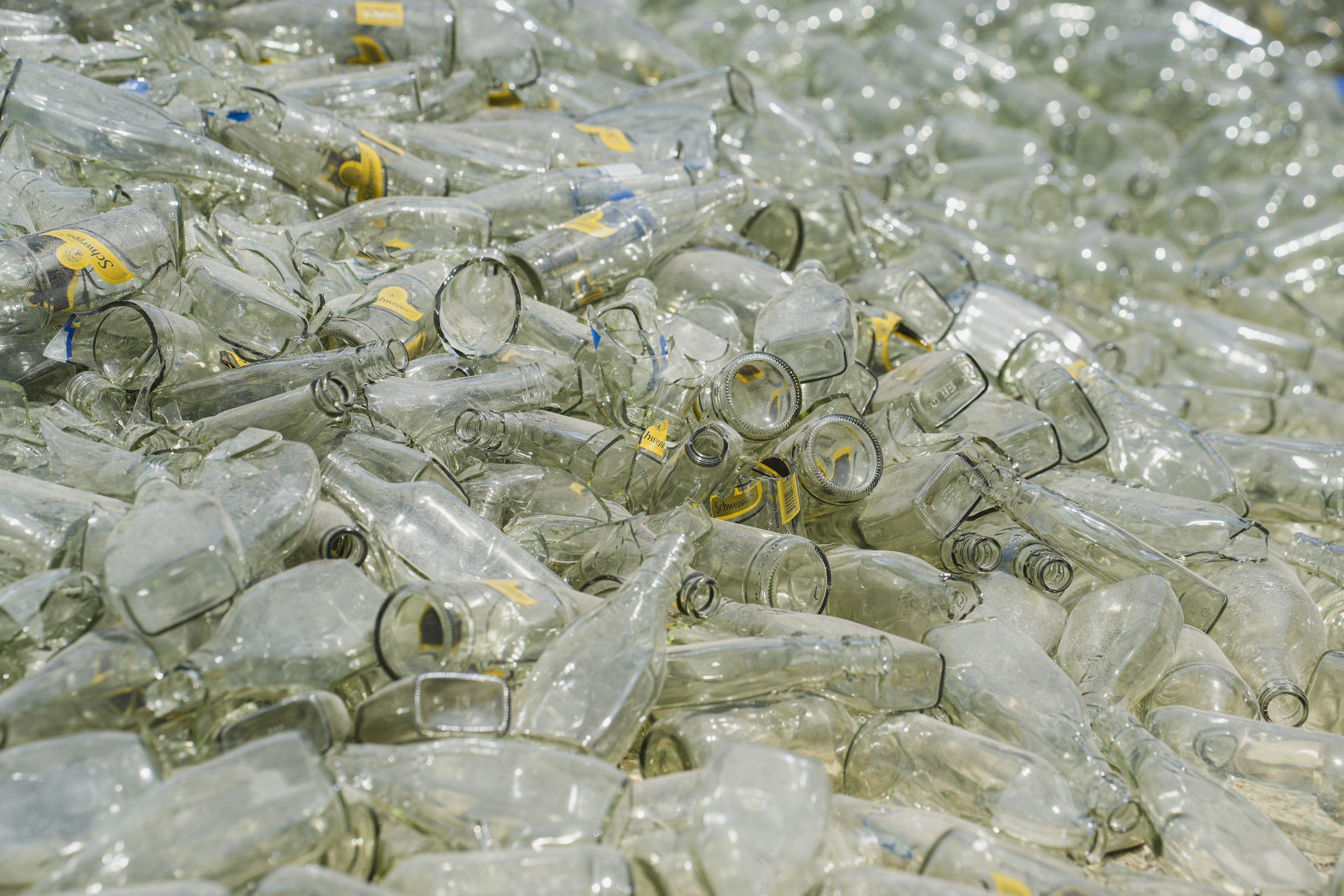 KIOO collects broken or damaged bottles from all its clients to be broken down and refashioned into new bottles.