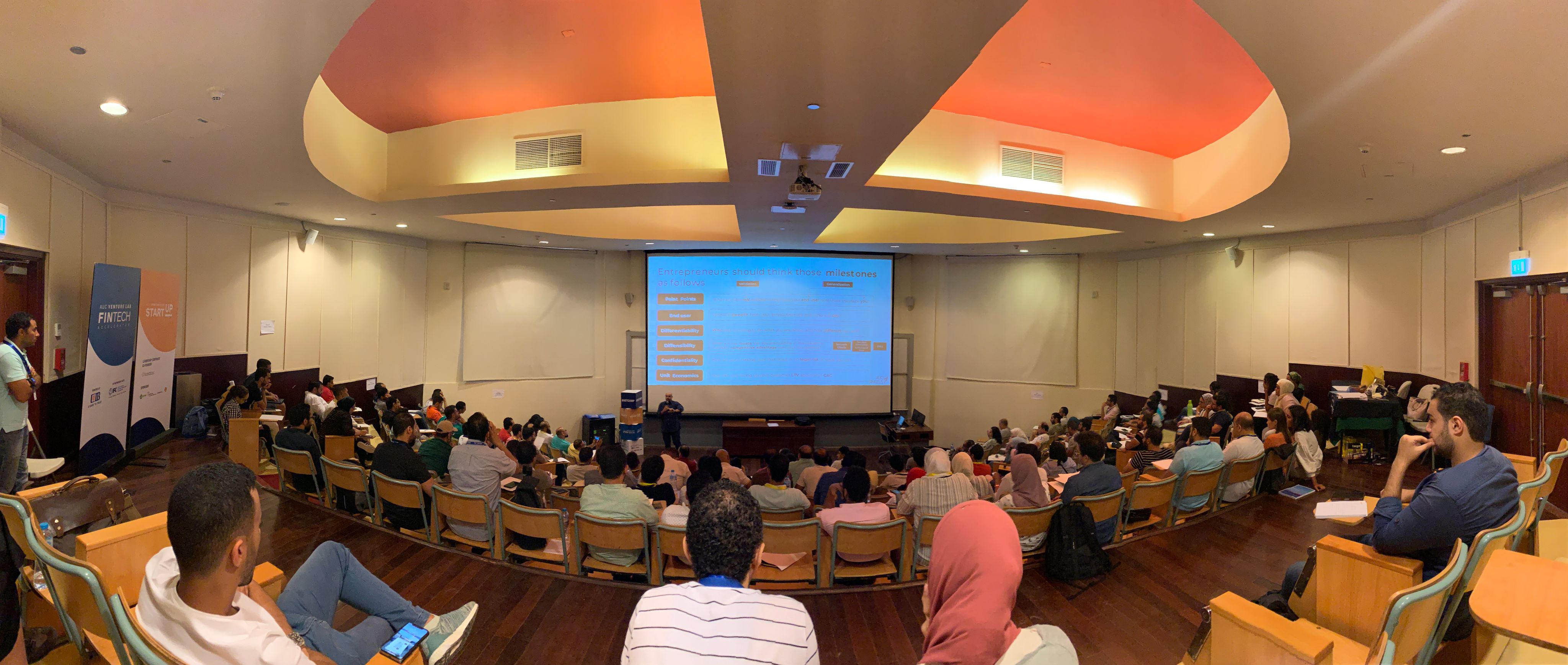 the fall bootcamp for AUC venture labs