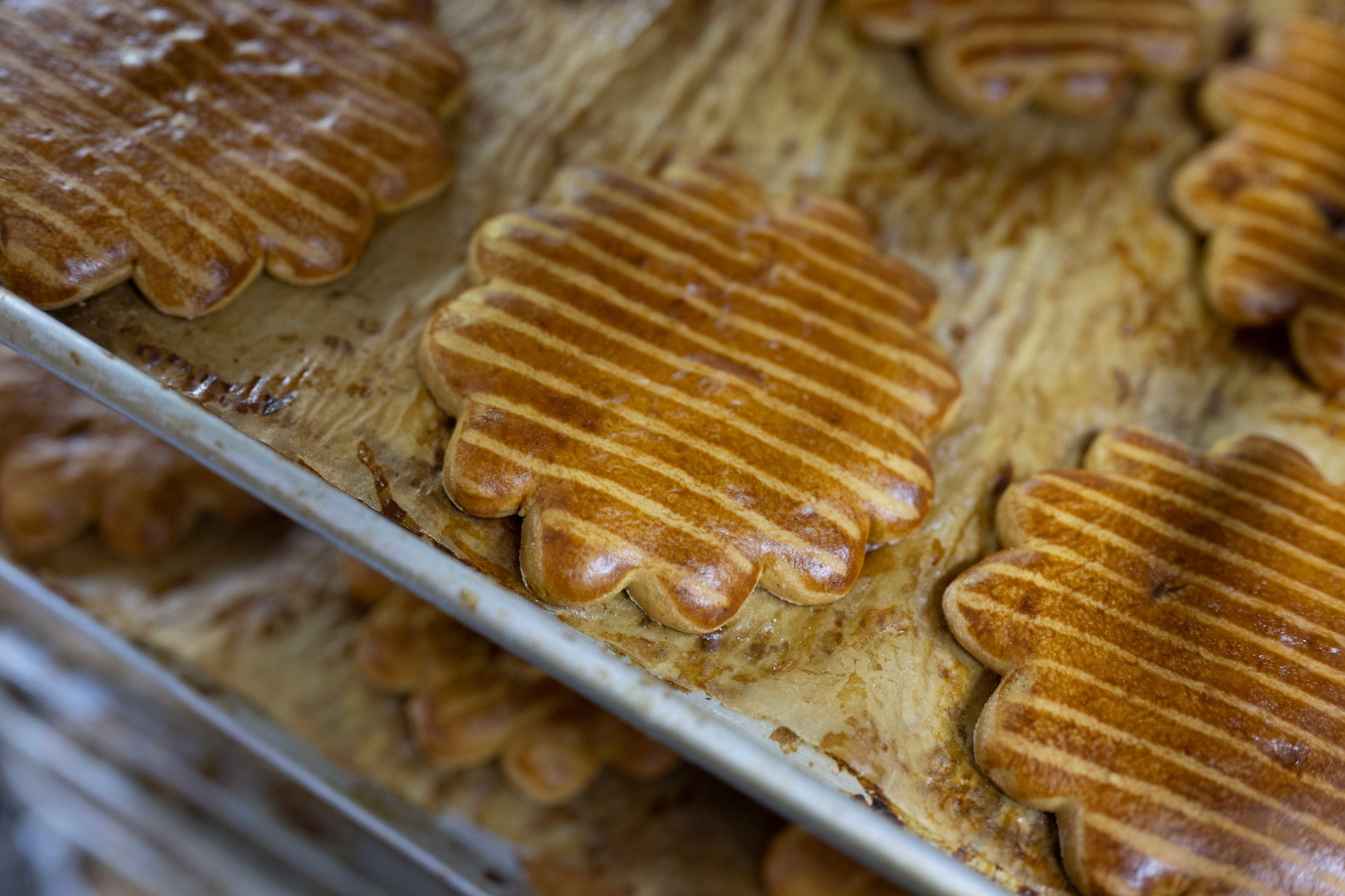 Korzhik, a popular local biscuit cookie.
